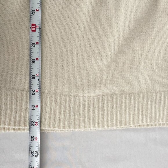 Cupcakes and Cashmere Fair Isle Mock‎ Neck Knit Long Sleeve Sweater Women's M - Picture 8 of 10